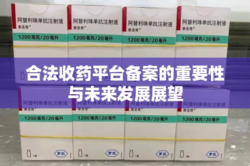 北京合法收药平台备案的重要性与未来发展展望