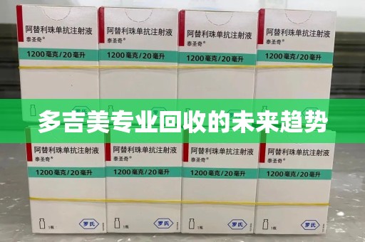 北京多吉美专业回收的未来趋势